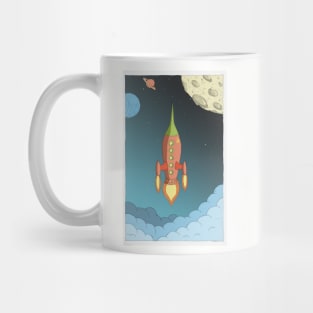 Wanderlust in space Mug